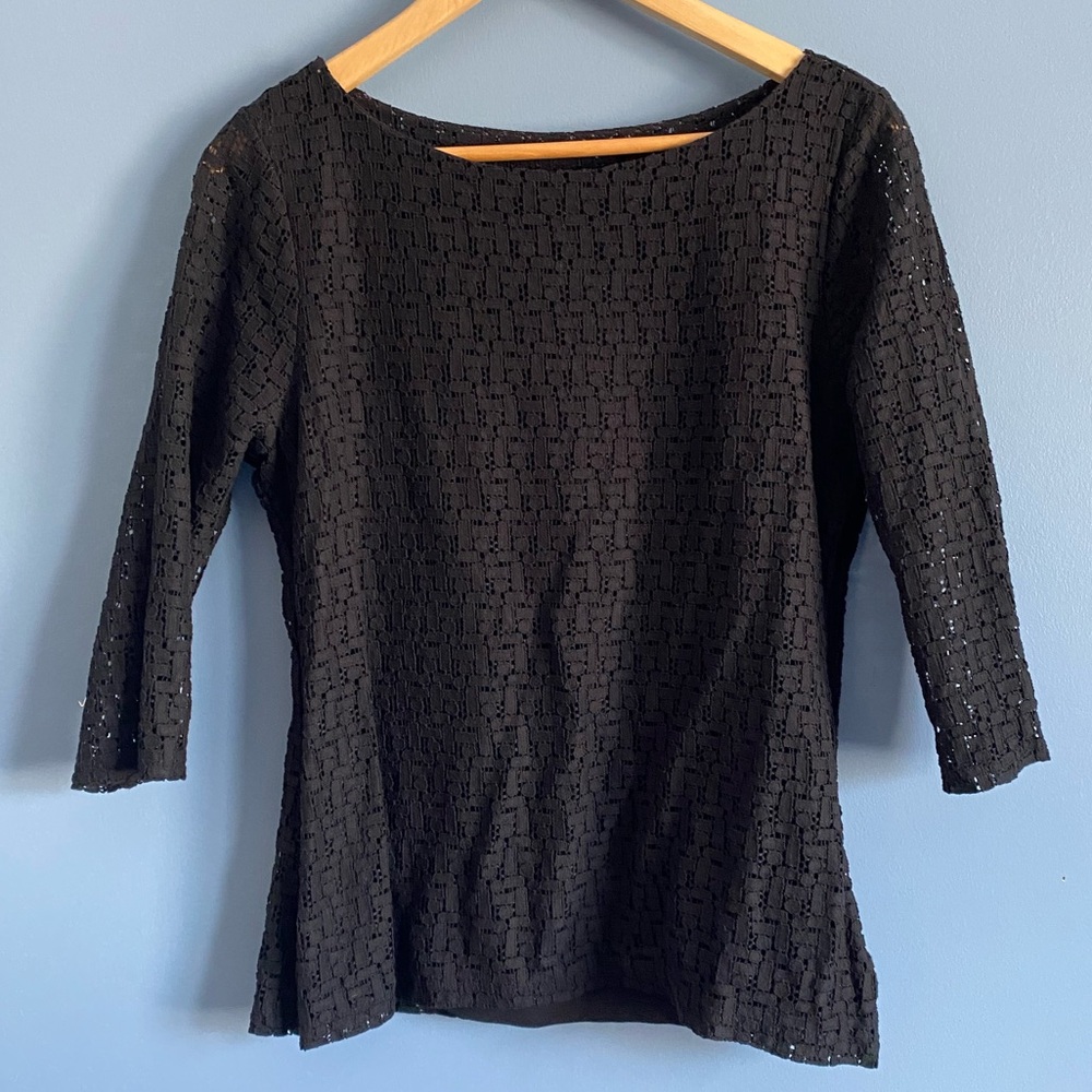 Banana Republic Elegant Black Women's Top